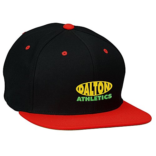 Flat Bill Snapback Cap - 24 hr Main Image