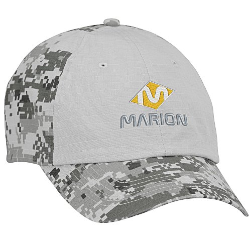 Digital Camo Ripstop Colorblock Cap - 24 hr Main Image