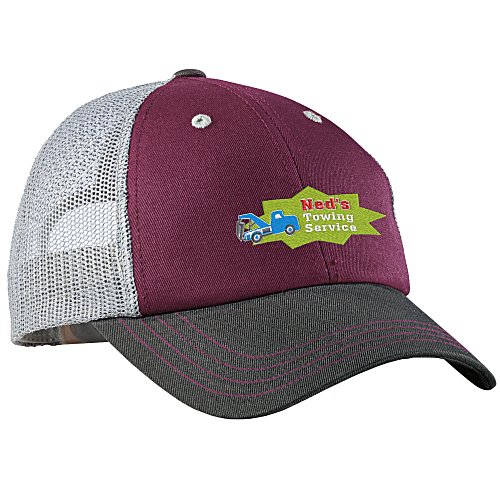 Tri-Color Trucker Cap - 24 hr Main Image