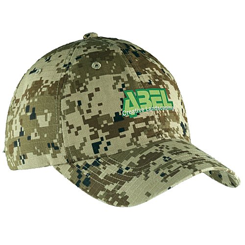 Digital Camo Ripstop Cap - 24 hr Main Image