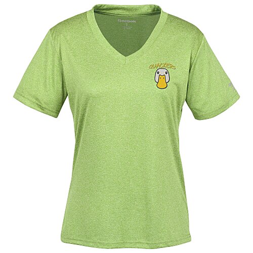 Reebok Performance Tee - Ladies' - Heathers - Embroidered Main Image