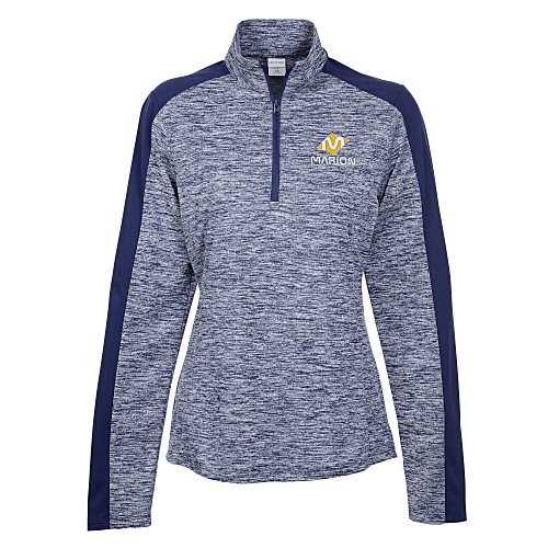 Voltage Colorblock 1/4-Zip Pullover - Ladies' - Embroidered - 24 hr Main Image