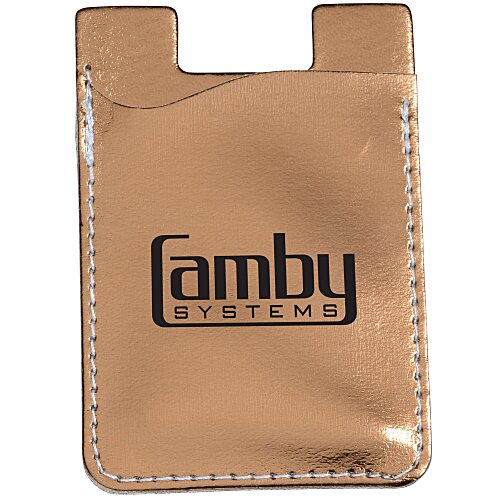 Metallic Smartphone Wallet Main Image