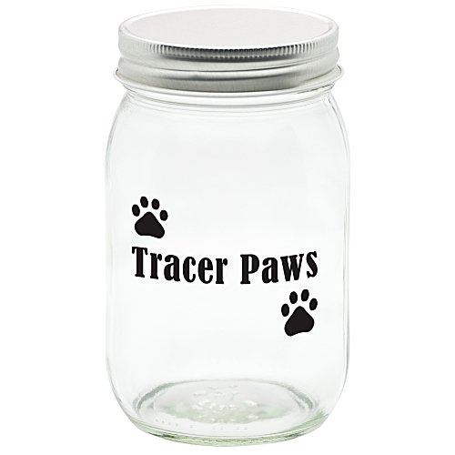 Glass Mason Jar with Lid - 16 oz. - 24 hr Main Image