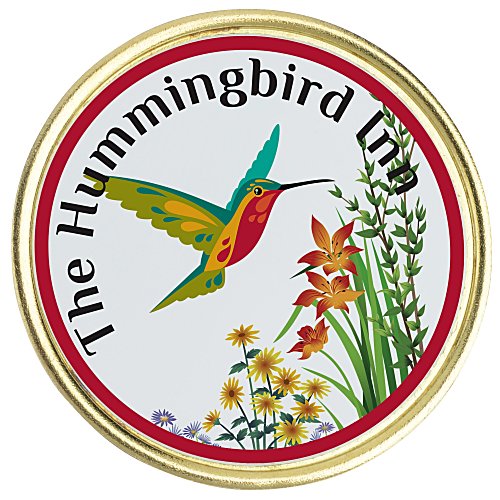 Laminate Lapel Pin - Circle - 24 hr Main Image