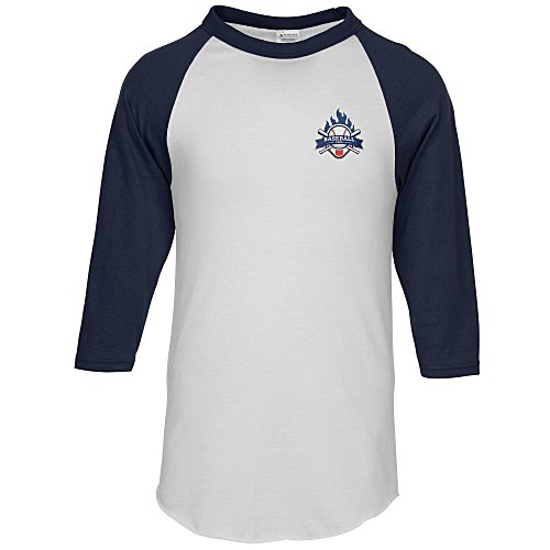 Augusta 3/4 Sleeve Baseball Jersey - Embroidered Main Image