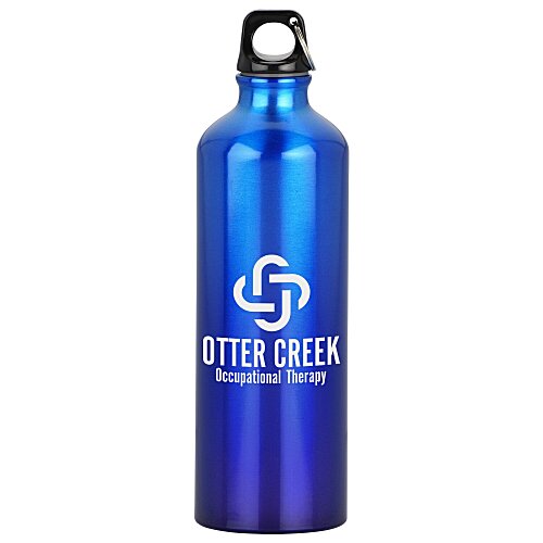 Gradient Color Aluminum Sport Bottle - 25 oz. - 24 hr Main Image