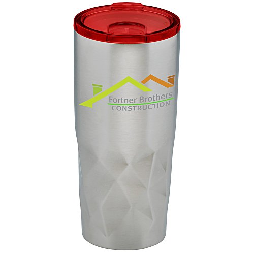 Glacier Diamond Vacuum Travel Tumbler - 20 oz - Full Color Main Image