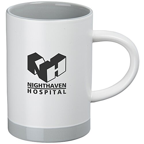 Lotus Two Tone Coffee Mug - 15 oz. Main Image