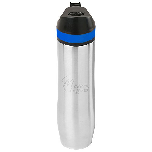 Persona Wave Vacuum Sport Bottle - 20 oz. - Laser Engraved - 24 hr Main Image