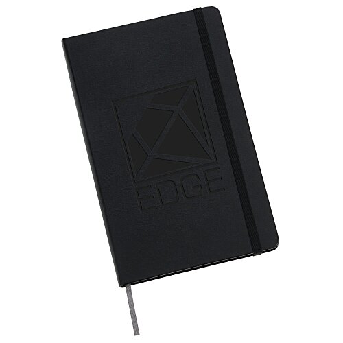 Moleskine Pro Hard Cover Notebook - 8-1/4 inches x 5 inches - Debossed - 24 hr Main Image