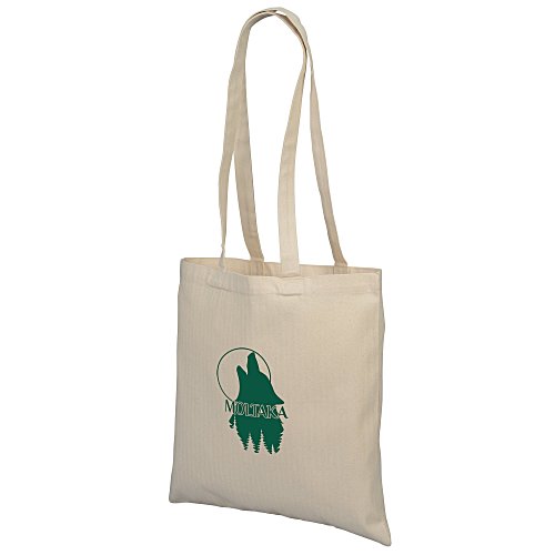 Herringbone 7 oz. Cotton Tote Bag Main Image
