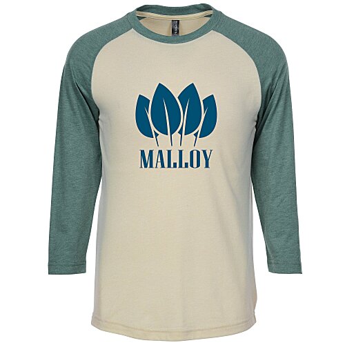 Primease Tri-Blend Raglan 3/4-Sleeve Shirt Main Image