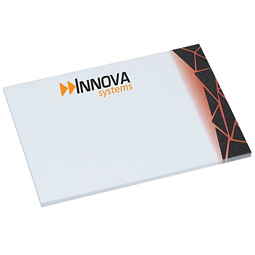 Post-it® Notes - 3" x 4" - Exclusive - Triangles - 25 Sheet Main Image