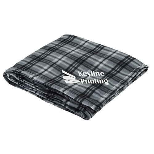 Plaid Fleece Blanket Main Image