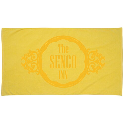 Oversize Velour Beach Towel - Colors Main Image