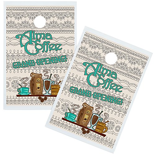 Full Color Doorknob Bag 2 Side Imprint Main Image