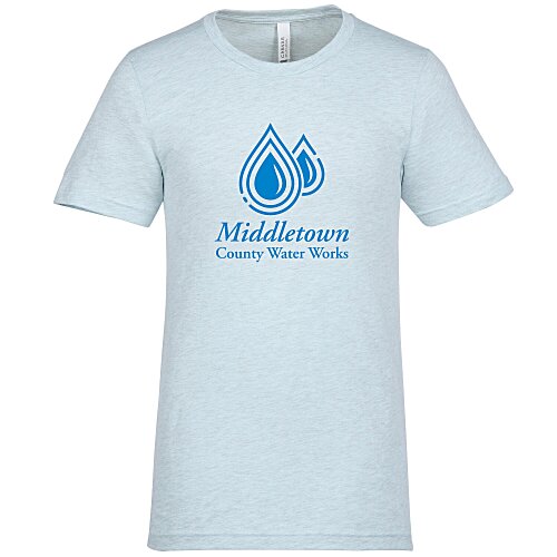 Bella+Canvas Crewneck T-Shirt - Men's - Heathers - Screen Main Image