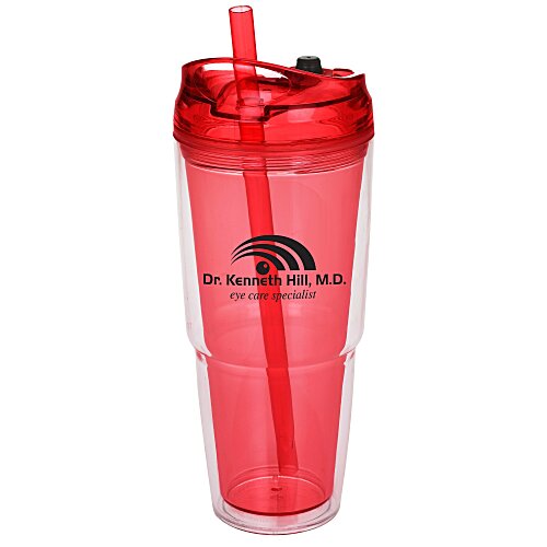 Dual Travel Tumbler - 16 oz. - 24 hr Main Image