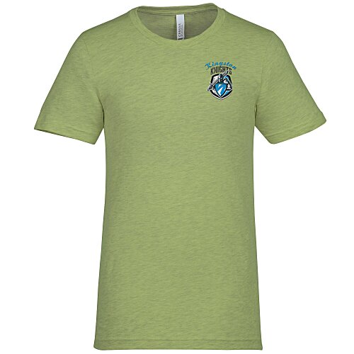 Bella+Canvas Crewneck T-Shirt - Men's - Heathers - Embroidered Main Image