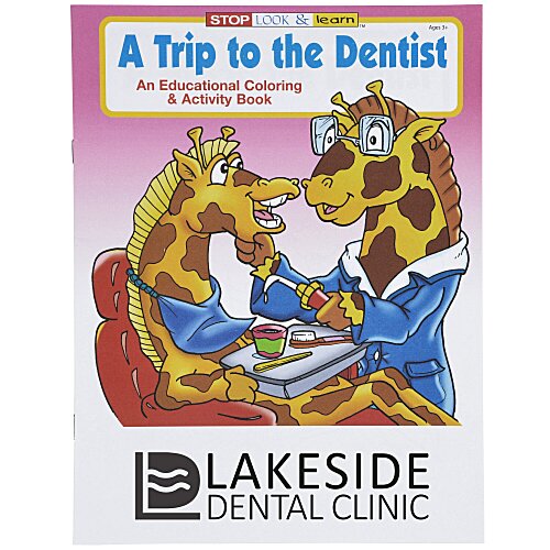 A Trip to the Dentist Coloring Book- 24 hr Main Image