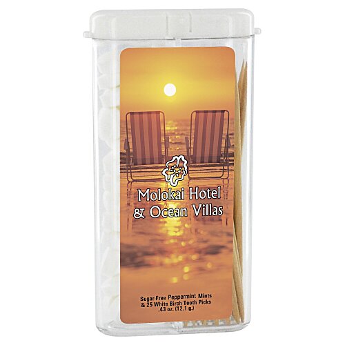 Mint & Toothpick Container - 24 hr Main Image