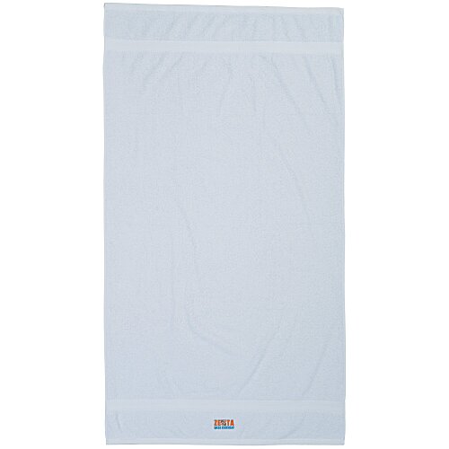 King Size Terry Beach Towel - White Main Image