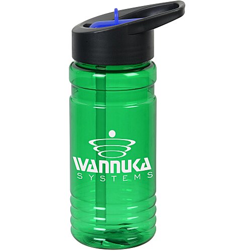 Big Grip Bottle with Two-Tone Flip Straw Lid - 20 oz Main Image
