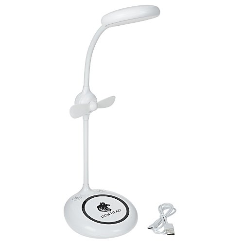 Desk Lamp with Fan and Wireless Charger Main Image