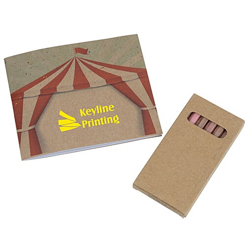 Kid's Coloring Book To-Go Set - General Main Image