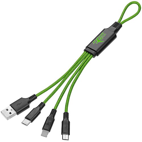 Loop Charging Cable - Light-Up Logo Main Image