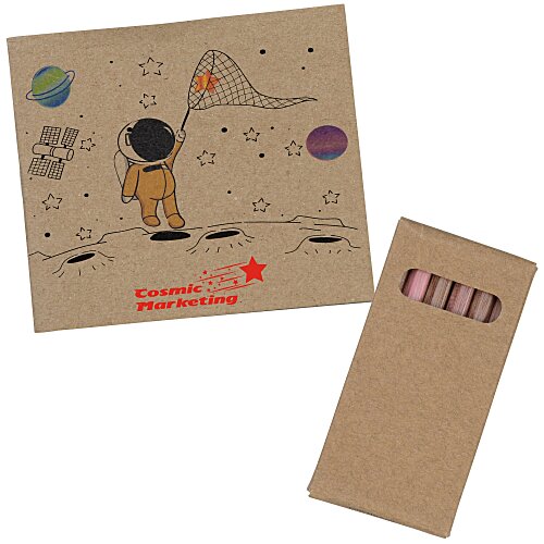 Kid's Coloring Book To-Go Set - Space Main Image