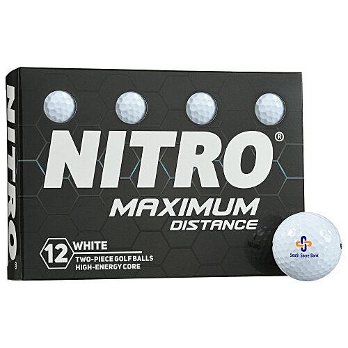 Nitro Maximum Distance Golf Ball - Dozen Main Image
