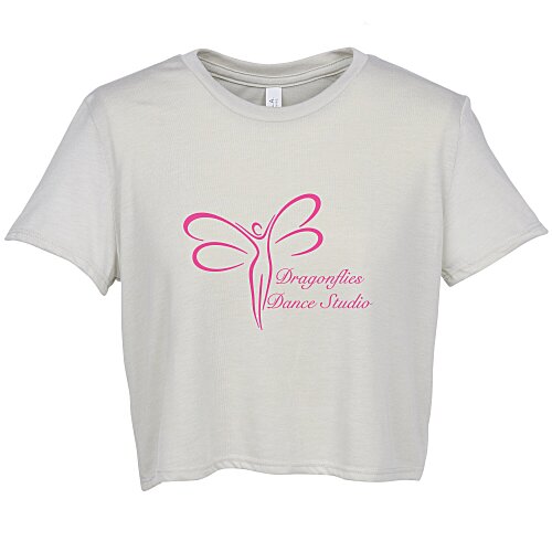 Bella+Canvas Flowy Cropped T-Shirt - Ladies' Main Image