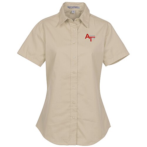 Workplace Easy Care SS Twill Shirt - Ladies' - 24 hr Main Image