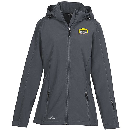 Eddie Bauer Hooded Soft Shell Coat - Ladies' - 24 hr Main Image