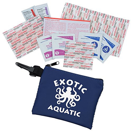 Zipper Mesh Pouch First Aid Kit Main Image