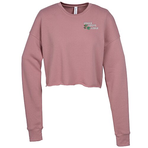 Bella+Canvas Cropped Sweatshirt - Ladies' Main Image