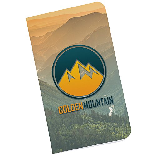 Side Stapled Memo Book - 5 inches x 3 inches - Full Color Main Image