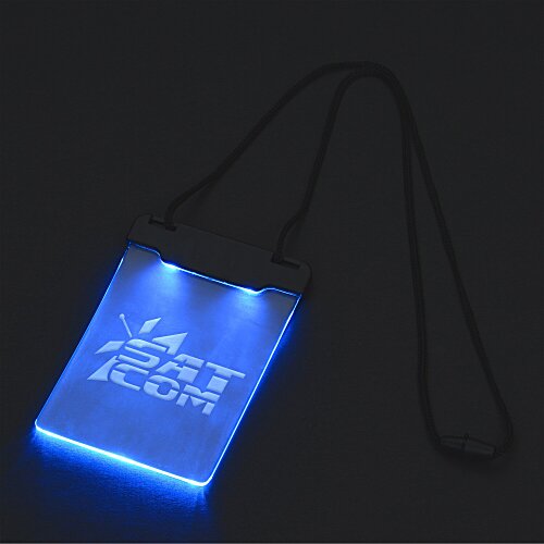 Space Glow Lighted Badge - Screen Main Image