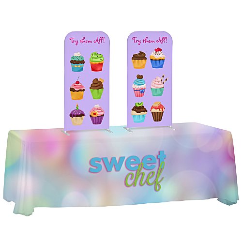 Convertible Table Throw EuroFit Tabletop Display Kit Main Image