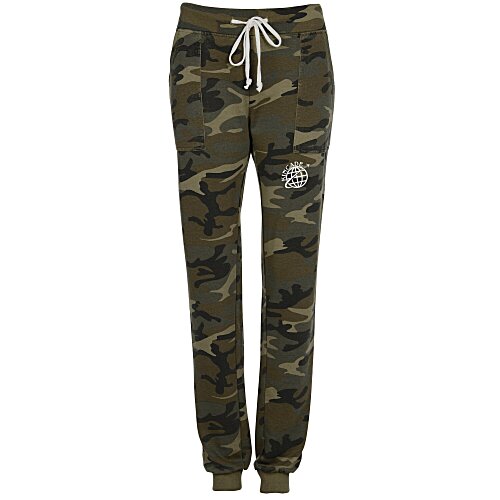 Alternative Weekend Burnout Joggers - Ladies' - Camo Main Image