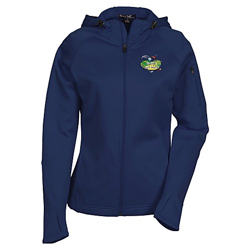 Tech Fleece Full-Zip Hooded Jacket - Ladies' - Embroidered Main Image