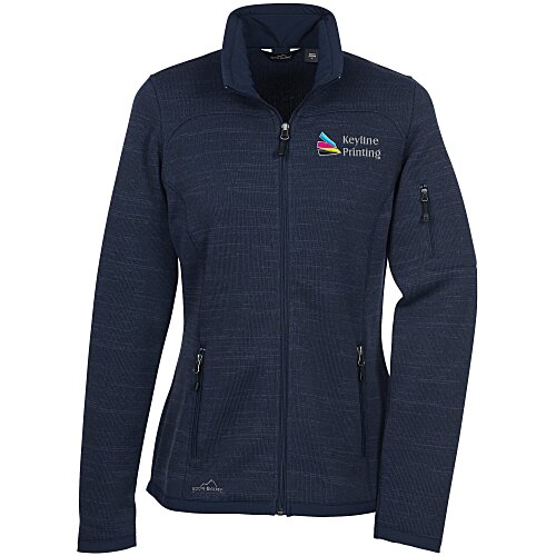 Eddie Bauer Heathered Sweater Fleece Jacket - Ladies' Main Image