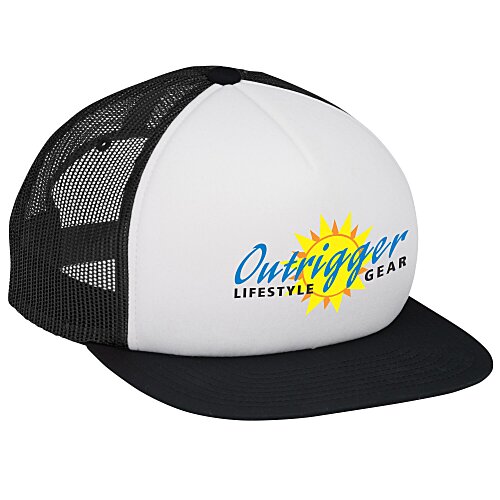 Yupoong Foam Trucker Cap -Two Tone - Full Color Main Image