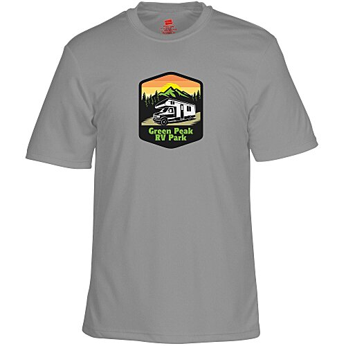 Hanes 4 oz. Cool Dri T-Shirt - Men's - Full Color Main Image