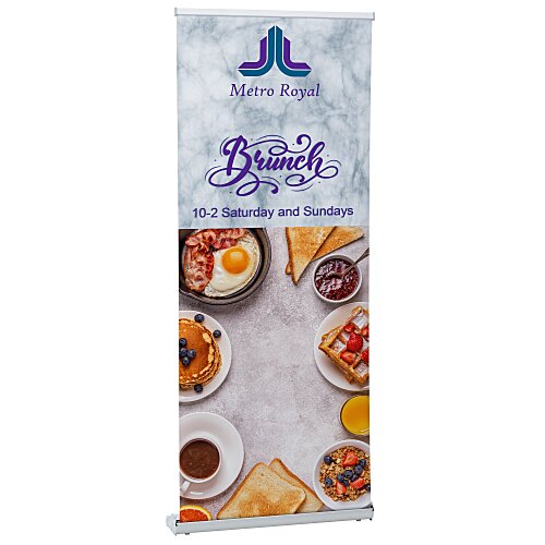 Stratus Retractable Banner Display - 31-1/2" Main Image