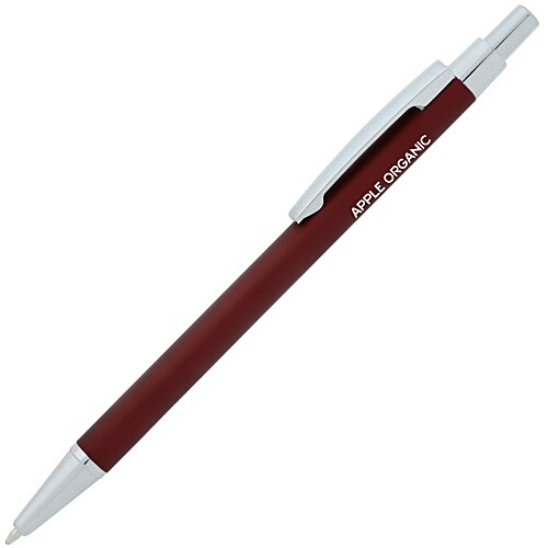 Derby Slim Soft Touch Metal Pen Main Image