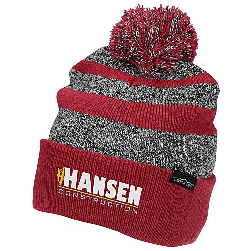 Crossland Heather Pom Beanie - 24 hr Main Image