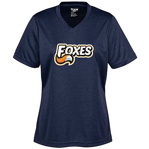 Zone Performance Tee - Ladies' - Heathers - Full Color Main Image